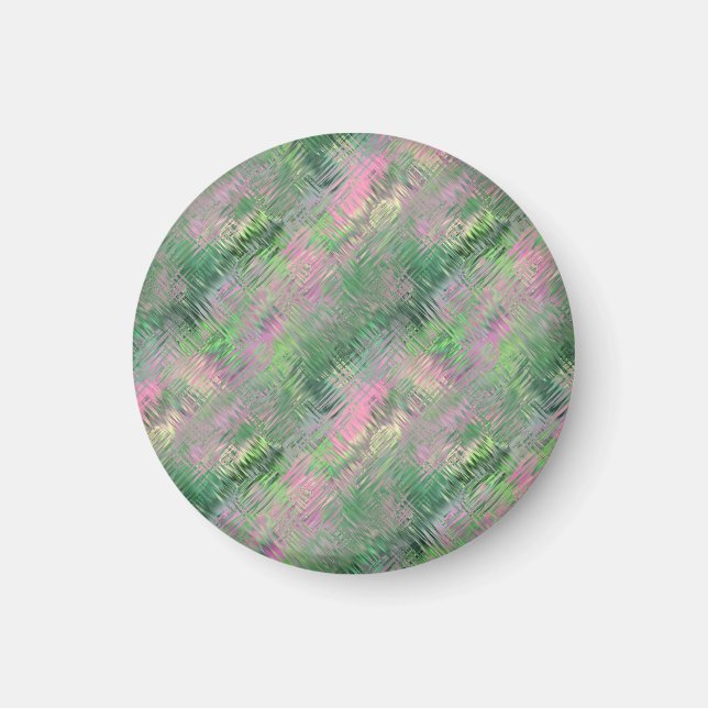 Imã Jade Green Crystal Gel Pattern (Frente)