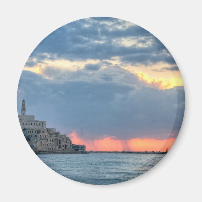 Imã Jaffa no pôr do sol (Frente)