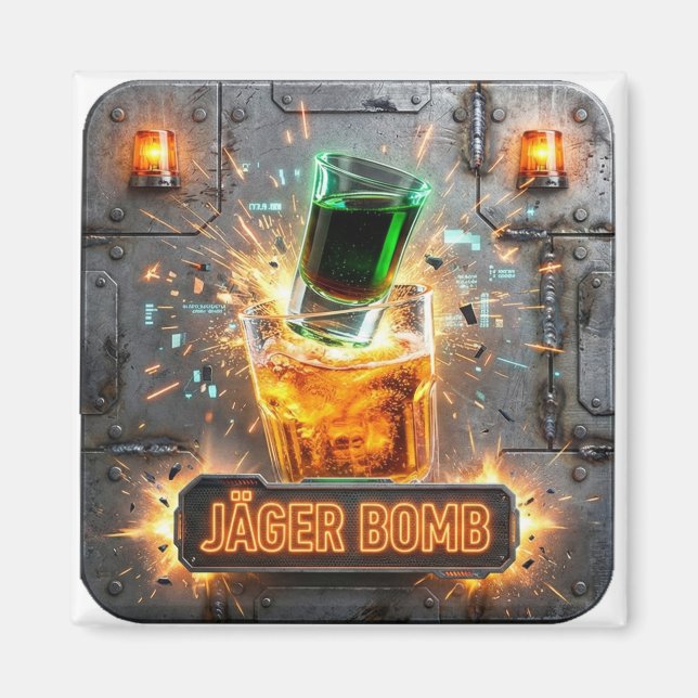 Imã Jäger Bomb Energy Drop (Frente)