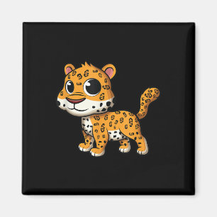 Imã Jaguar, Bebê Bonito - Teto De Gato Animal Selvagem