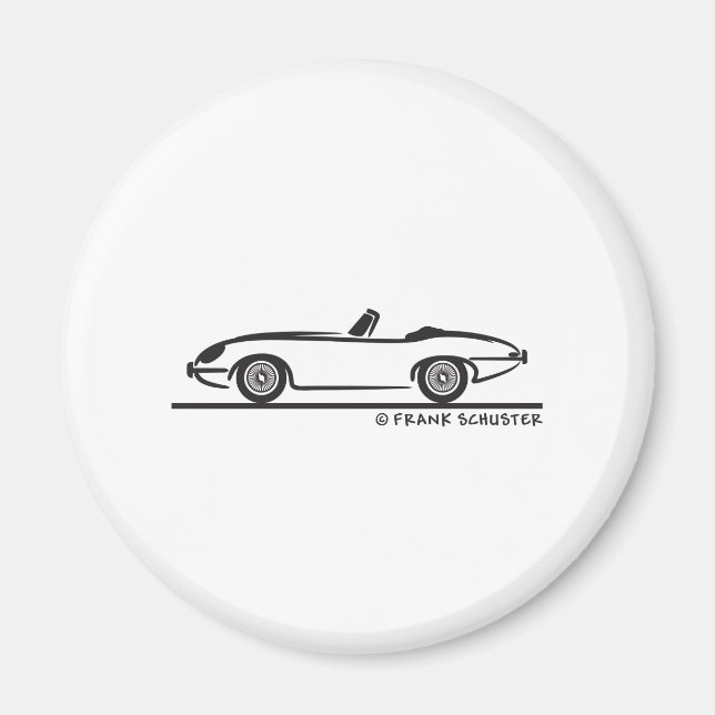 Imã Jaguar E-Type (Frente)