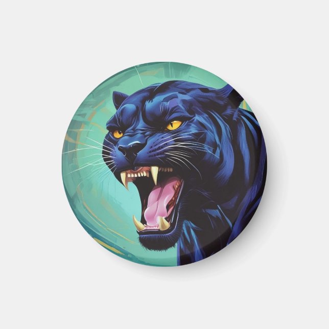 Imã Jaguar - Pantera Negra (Frente)