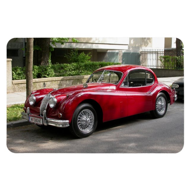 Ímã Jaguar XK 120 FHC (Horizontal)