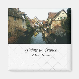 Imã J'aime la France Magnet - Colmar, França