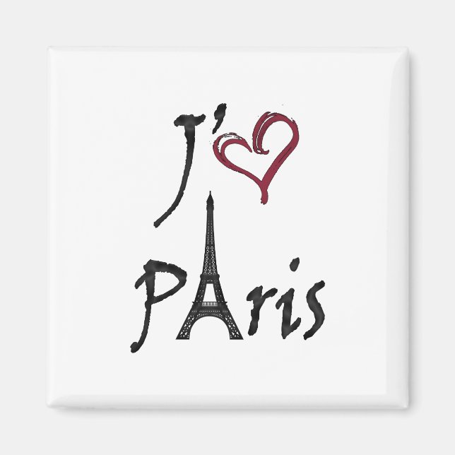 Imã j'aime Paris (Frente)