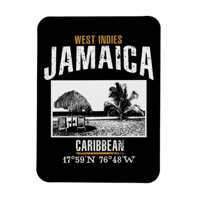 Ímã Jamaica (Vertical)
