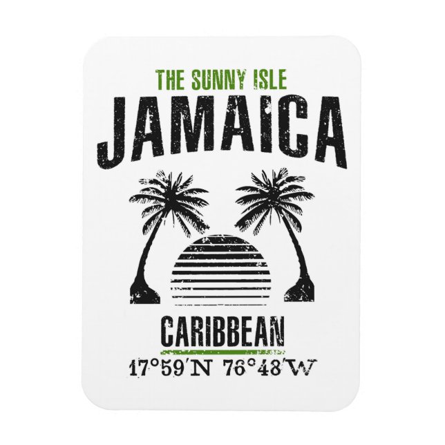 Ímã Jamaica (Vertical)