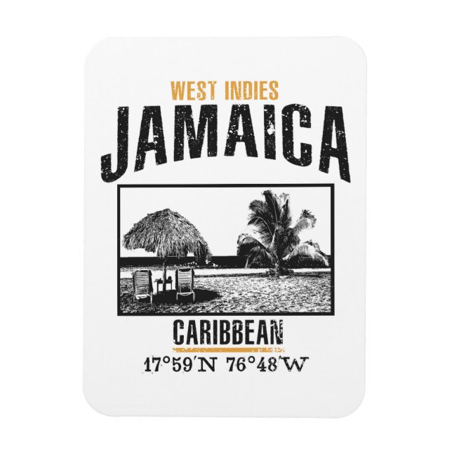 Ímã Jamaica (Vertical)