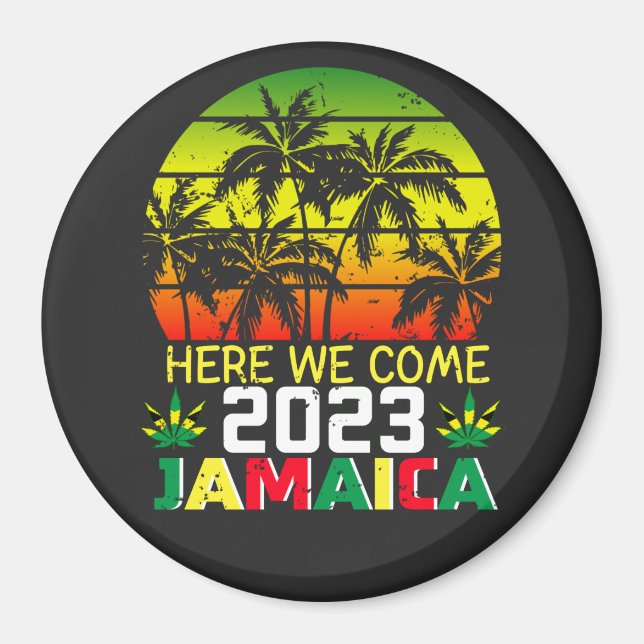 Imã Jamaica 2023 Aqui Vamos Circular (Frente)