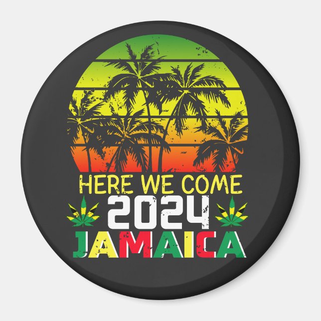 Imã Jamaica 2024 Aqui Vamos Circular (Frente)
