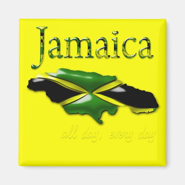 Imã Jamaica All Day Magnet (Frente)