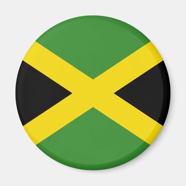 Imã Jamaica Flag Magnet (Frente)