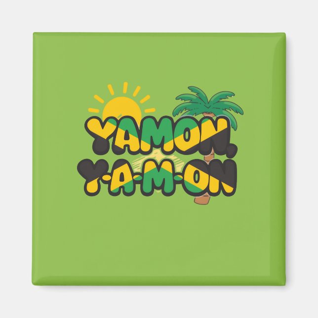 Imã jamaica inhame (Frente)