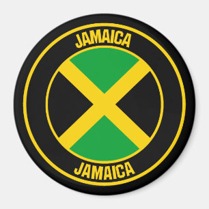 Imã Jamaica Round Emblem