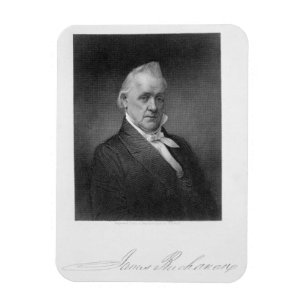 Ímã James Buchanan, gravado por Henry Bryan Salão