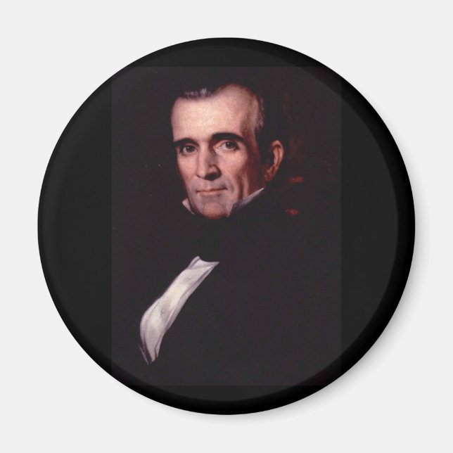 Imã James K. Polk 11 Presidente dos EUA (Frente)