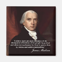 James Madison Cita "Eu acredito lá..."