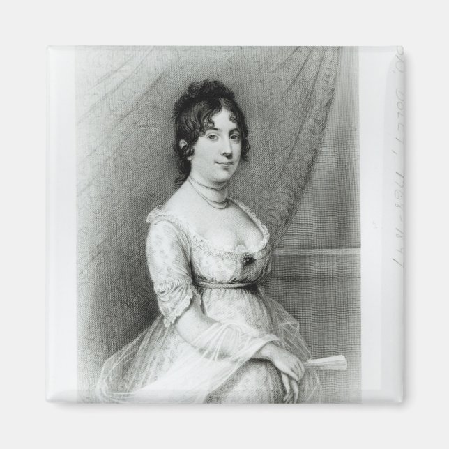 Imã James Madison, Dolley Payne, c.1804-55 (Frente)
