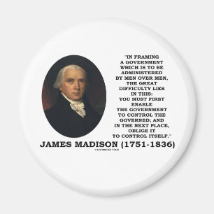Imã James Madison Enquadra Um Controle De Governo