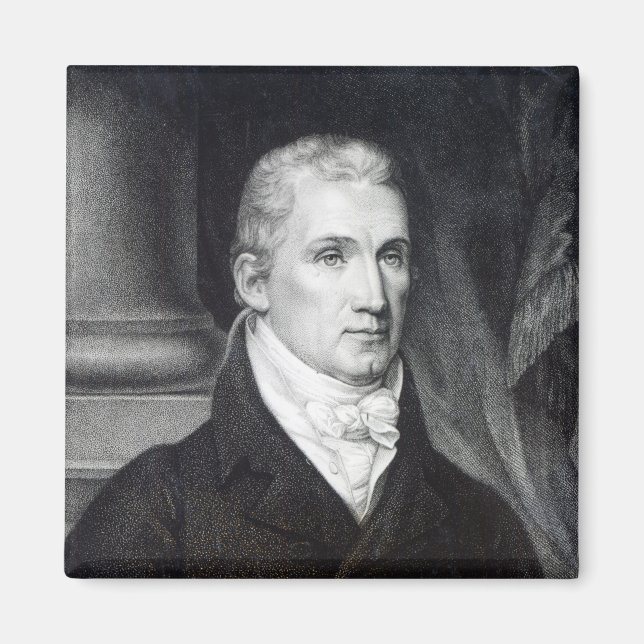 Imã James Monroe, gravado por Thomas Gimbrede (Frente)