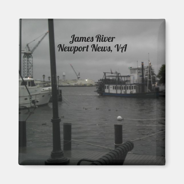 Imã James River (Frente)