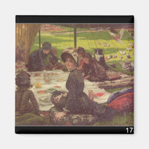 Imã James Tissot o piquenique, c.1881-2
