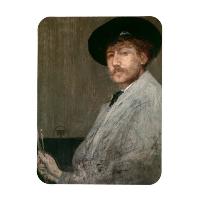 Ímã James Whistler - Retrato do Pintor (Vertical)