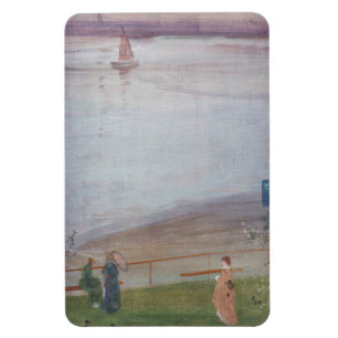 Ímã James Whistler - Variações em Violeta e Verde