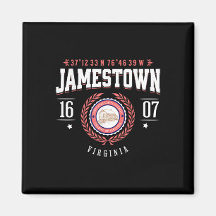 Imã Jamestown Virginia Colony Russo Souvenir Revoluti