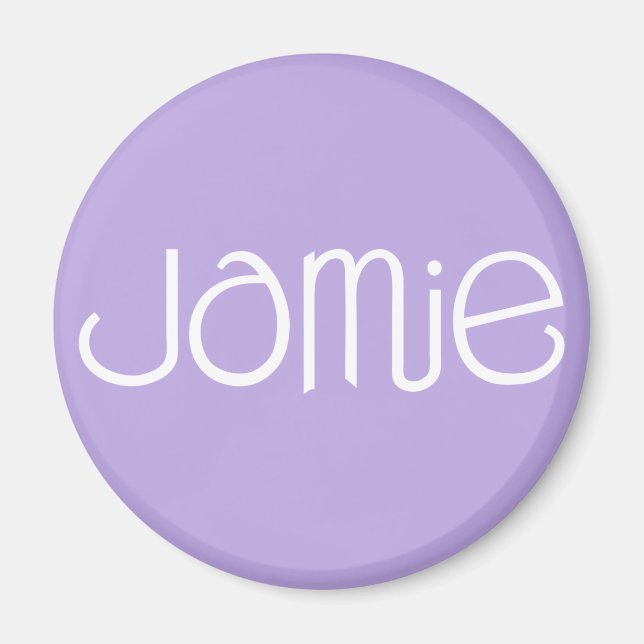 Imã Jamie White Magnet (Frente)