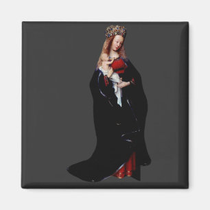 Imã Jan van Eyck - A Virgem na Igreja Arte Fina