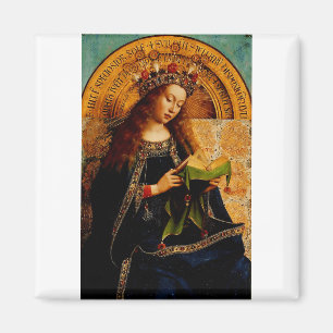 Imã Jan van Eyck - Coleção de Belas Artes da Virgem Ma