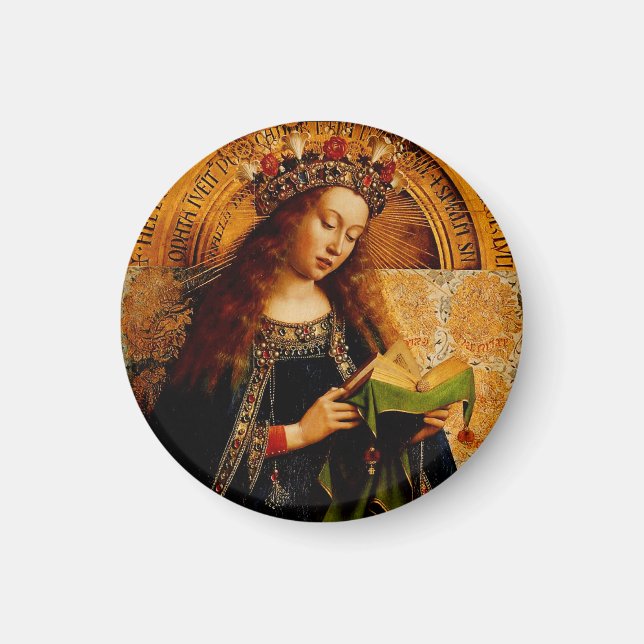 Imã Jan van Eyck - Coleção de Belas Artes da Virgem Ma (Frente)
