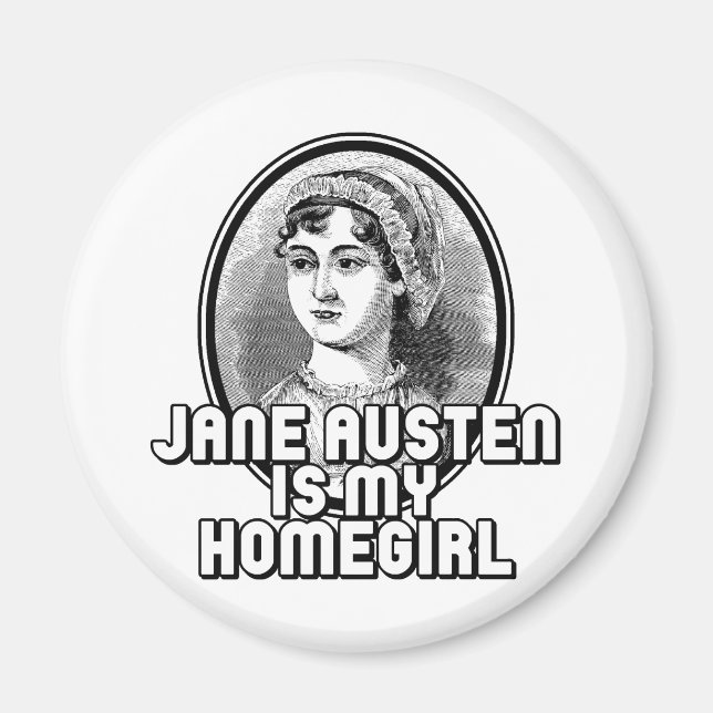 Imã Jane Austen (Frente)