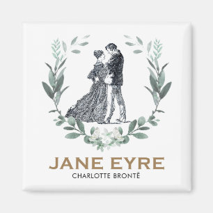 Imã Jane Eyre e Edward Rochester com Wreath