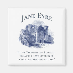 Imã Jane Eyre - I Love Thornfield - Castle Square