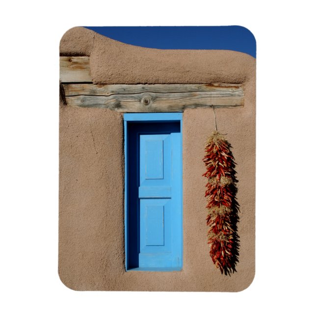 Ímã Janela Azul do Taos (Vertical)