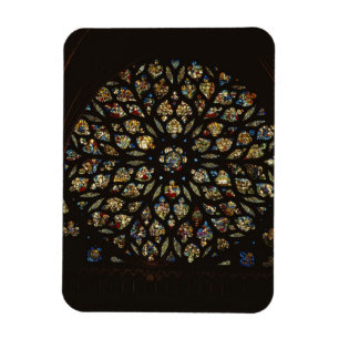 Ímã Janela cor-de-rosa acima da porta ocidental, com