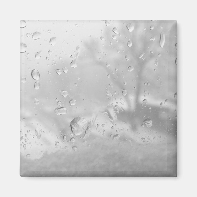 Imã janela da cidade de inverno (Frente)