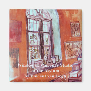 Imã Janela do Estúdio de Vincent van Gogh no Asilo