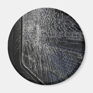 Imã janela do trem quebrado