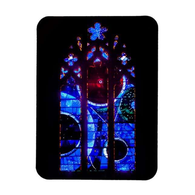 Ímã Janela Espacial na Catedral Nacional de Washington (Vertical)