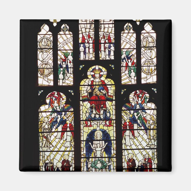 Imã Janela na Catedral de Worcester, século 15 (Frente)