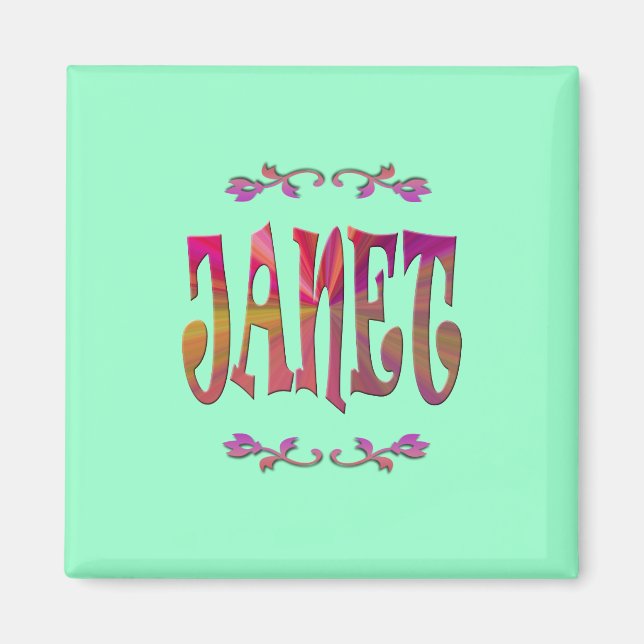 Imã Janet Magnet (Frente)