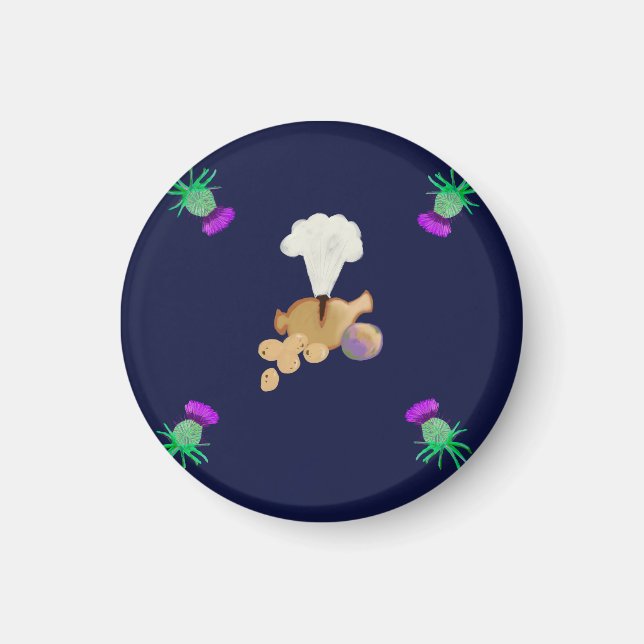 Imã Jantar de Burns (Frente)