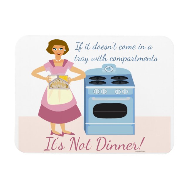 Ímã Janto Congelado Significa Jantar (Horizontal)