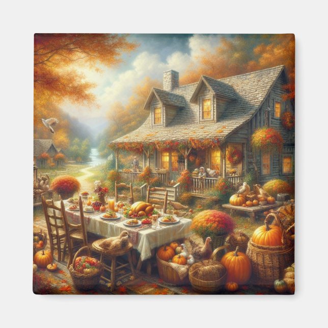 Imã Janto Magnet de Ação de Graças (Frente)