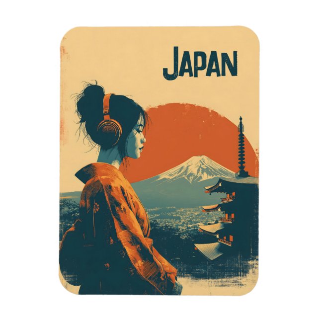 Ímã Japan vintage (Vertical)
