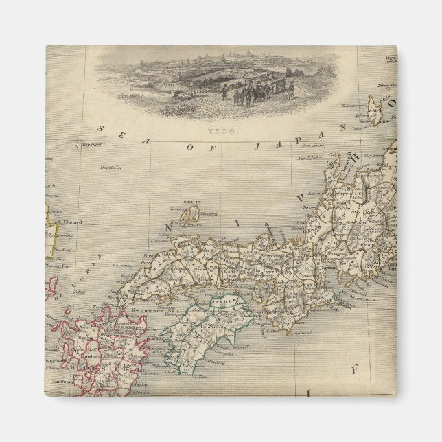 Imã Japão e Corea (Frente)