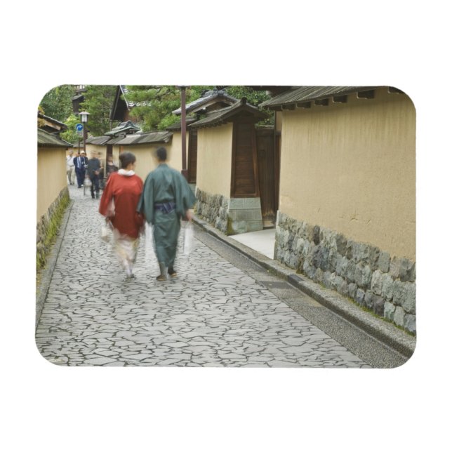 Ímã Japão, Ishikawa, Kanazawa, Distrito Buke Yashiki (Horizontal)